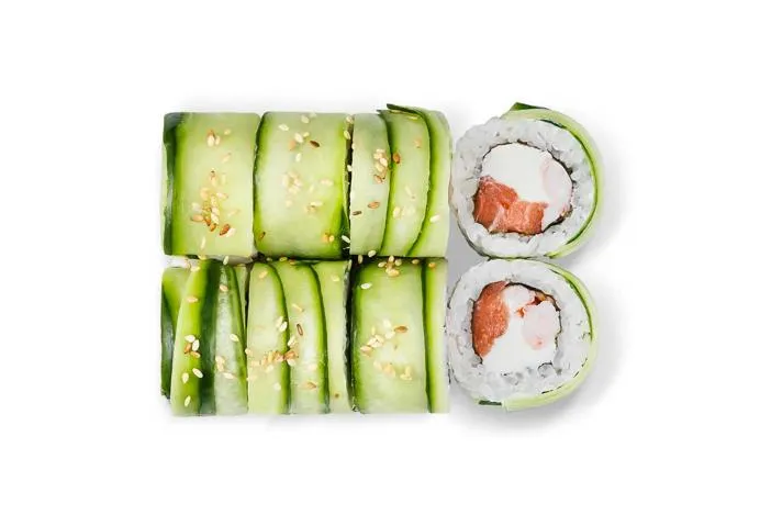 Фреш ролл с лососем