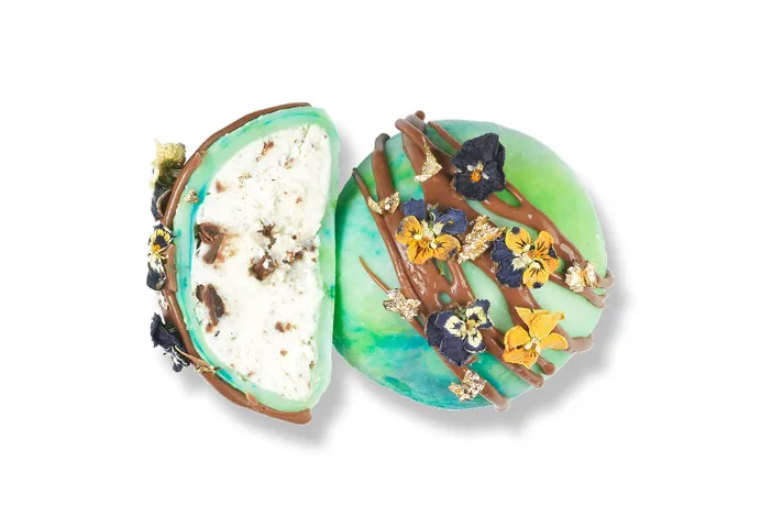 Мятное мороженое