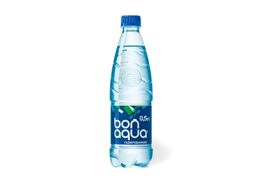 Вода BonAqua Газированная 0,5л